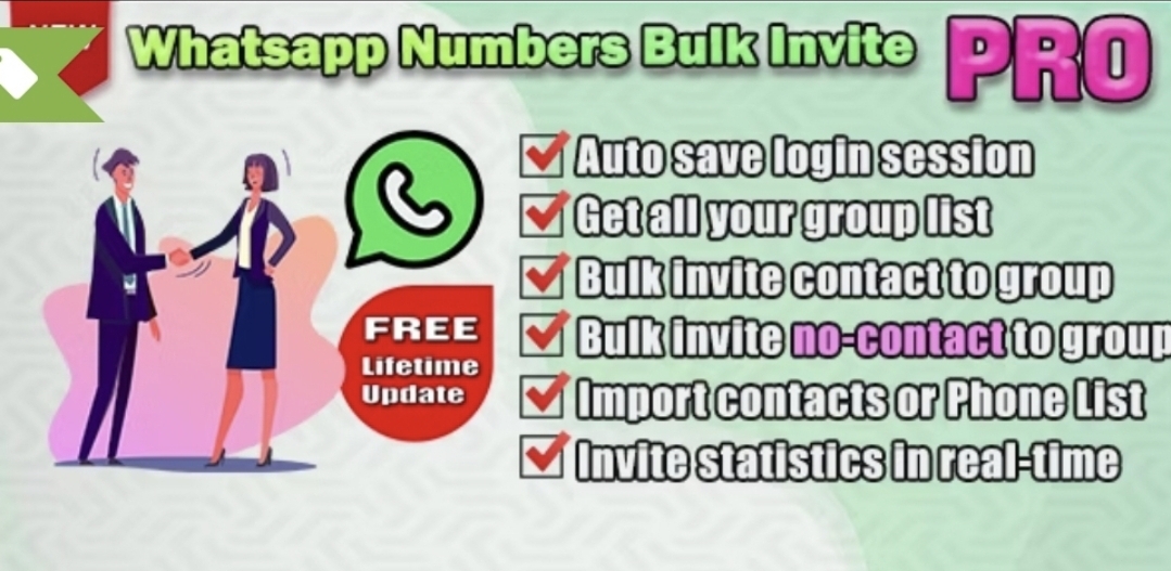 Bulk Invite Unlimited Members to Join Your WhatsApp Group